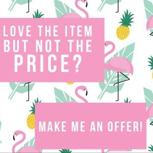 accepting ALL reasonable offers